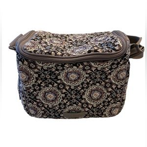 Vera Bradley Grey Medallion Lunch Box